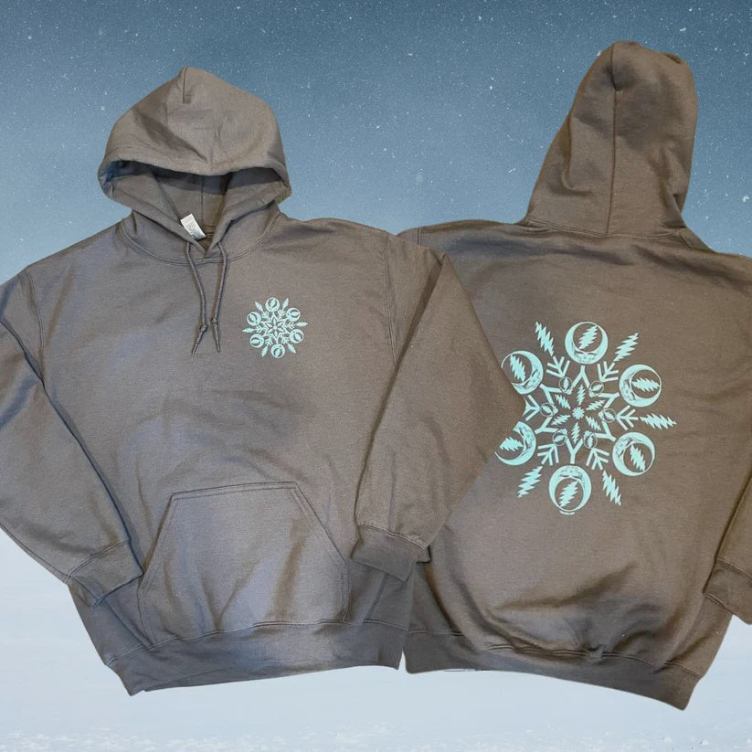 Bolt & Stealie Snowflake Hoodie