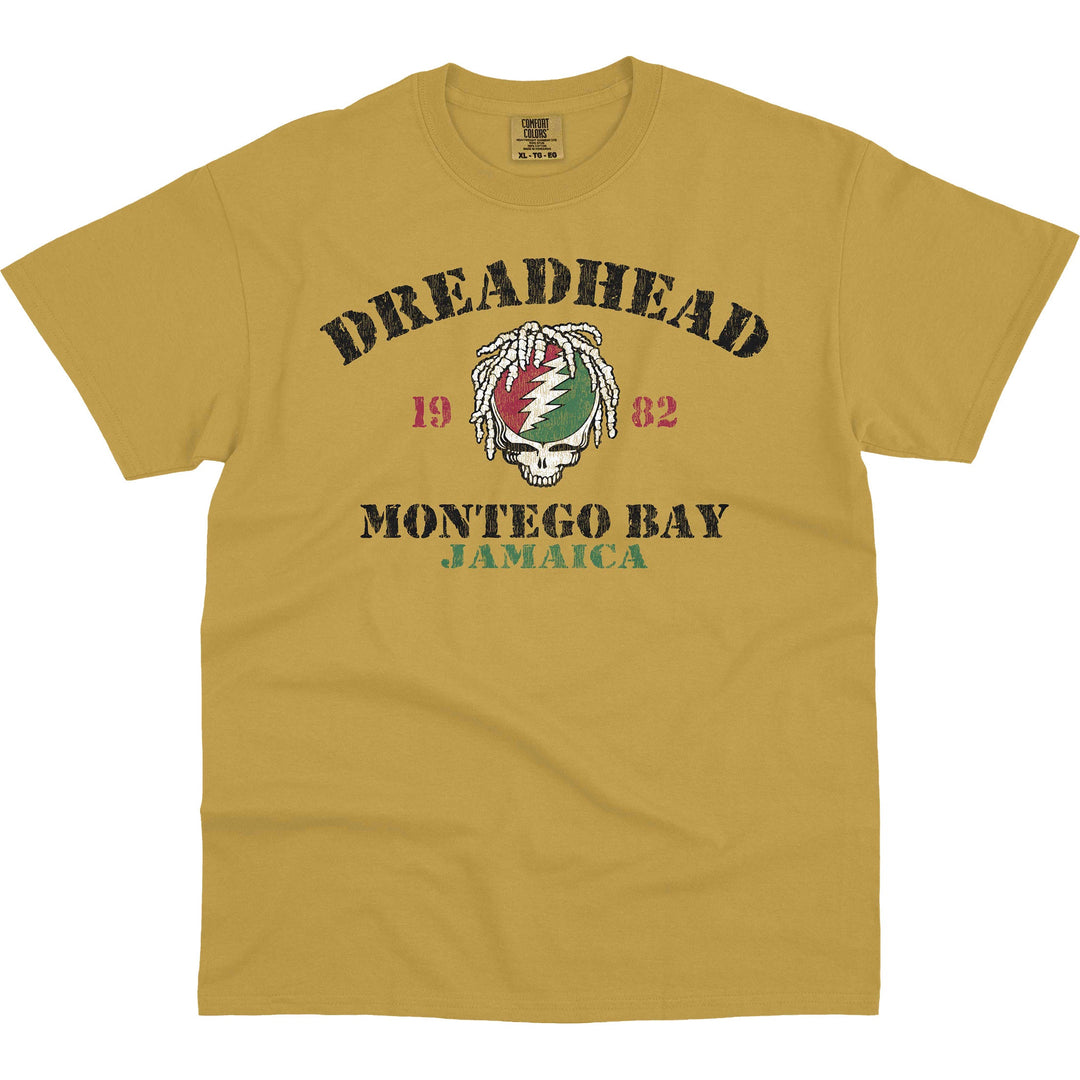 Grateful Dead Montego Bay Mustard Comfort Colors T-Shirt