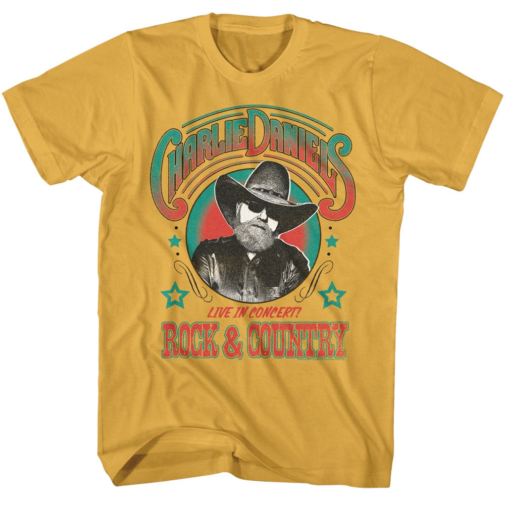 Charlie Daniels Band Rock & Country T-Shirt