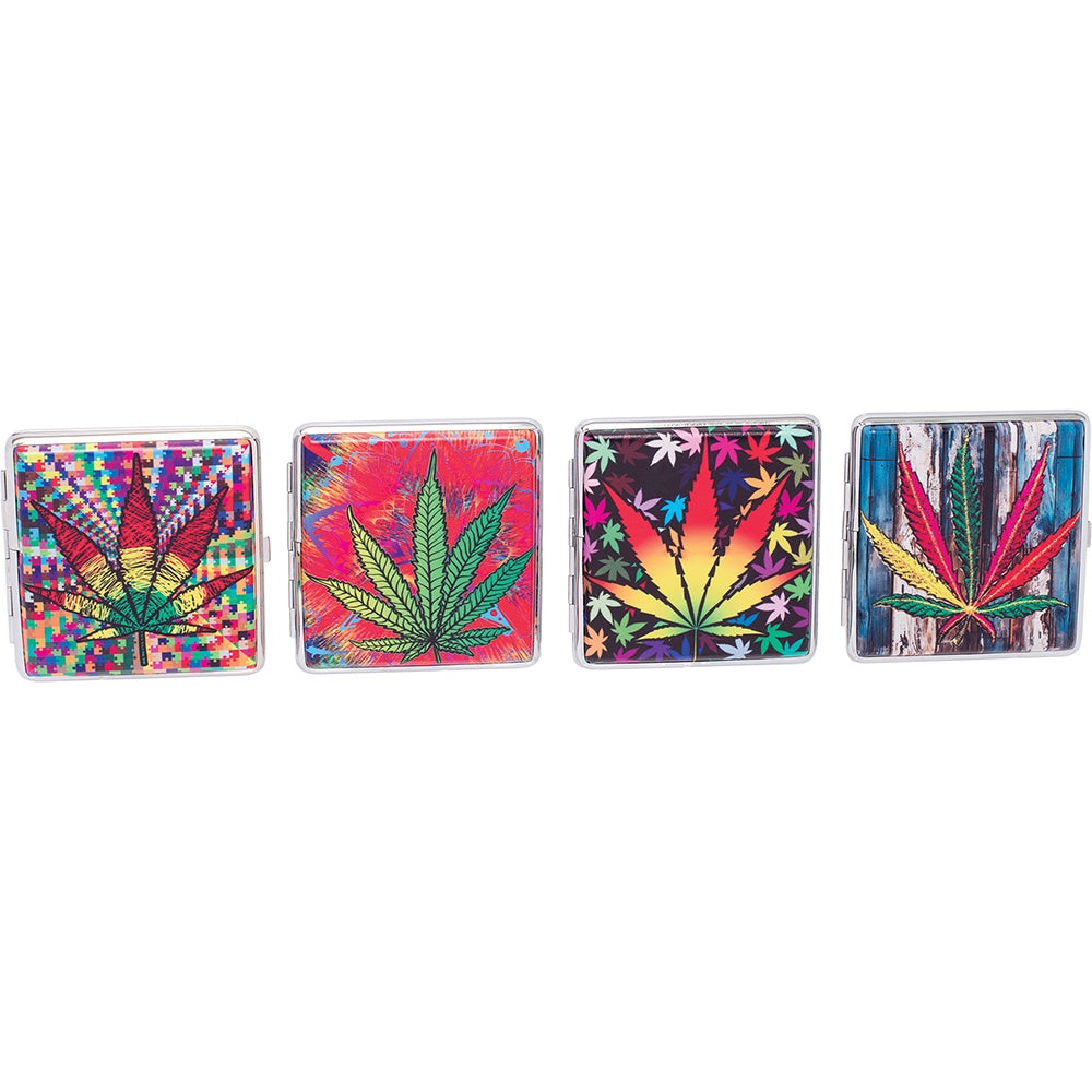 Embossed Leaf King PU Leather Case - CLC38