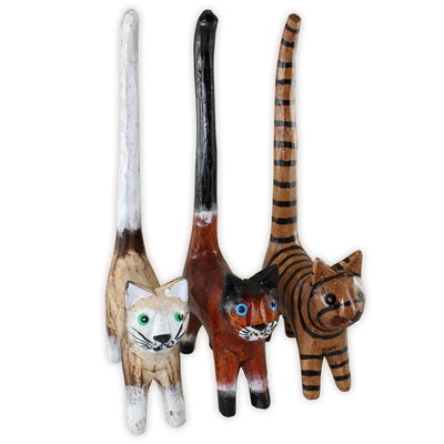 Long Tail Cat Ring Holder