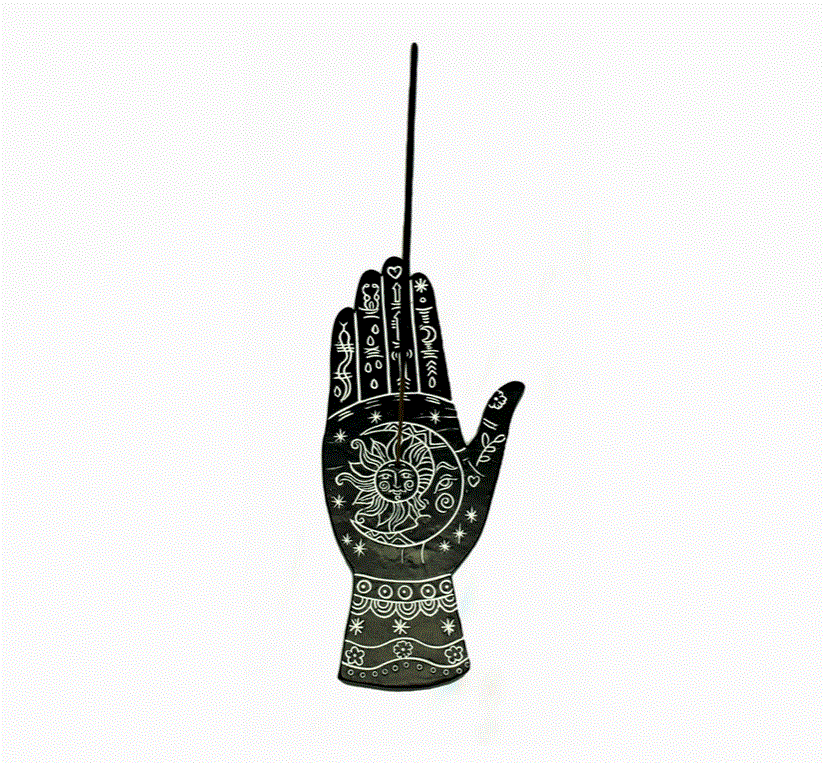 Palmistry Flat Incense Burner