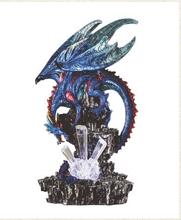 GSC - Blue Dragon w/Icicle Statue 72020