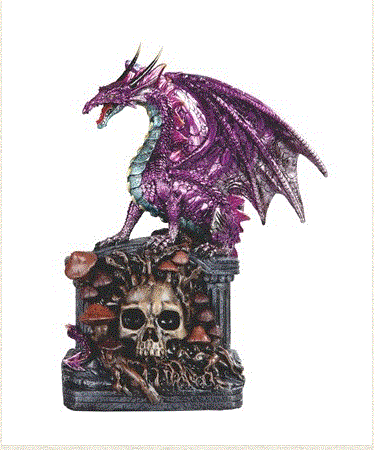 GSC - Purple Dragon on Skull 72083