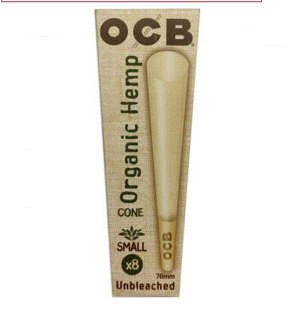 OCB Virgin Organic Hemp Small 78mm x8 Pack