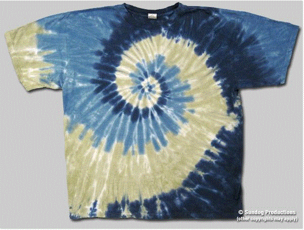 Sundog - Waterfall Tie Dye T-Shirt