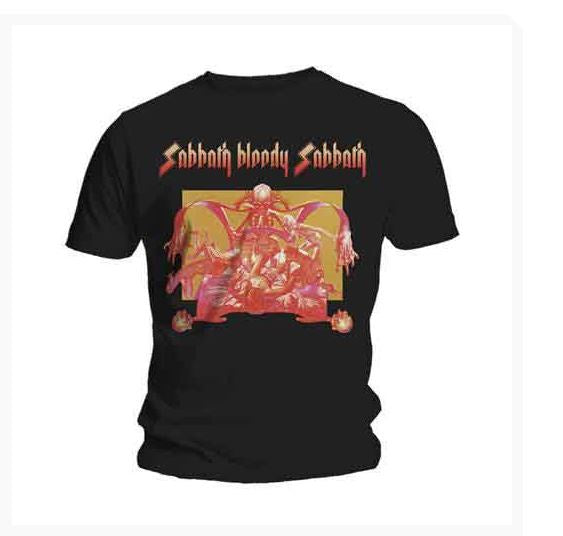 Black Sabbath Unisex T-Shirt - Sabbath Bloody Sabbath (Black)