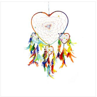 Dreamcatcher - Rainbow Quadruple Heart 30688012