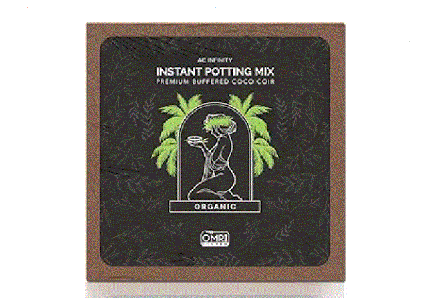 AC Infinity Organic Coco Coir Instant Potting Mix