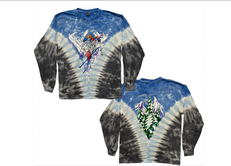 Sundog - Grateful Dead Fresh Powder Tie Dye L-Sleeve Shirt