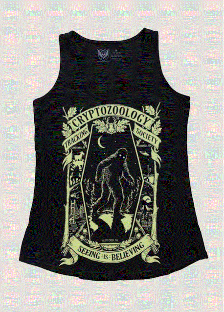 Cryptozoology - Glow in the Dark Tank Top