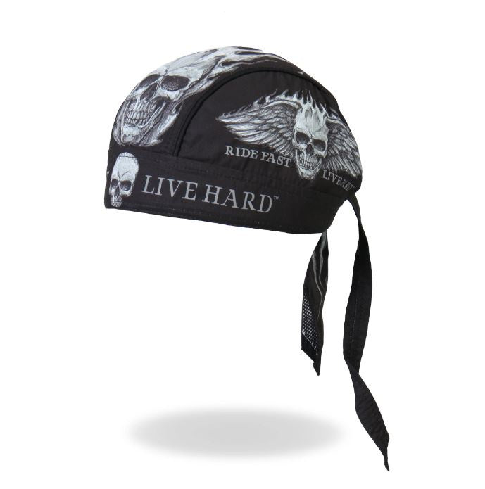 Hot Leathers - Ride Fast, Live Hard Lightweight Headwrap