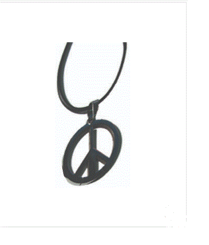Magic Touch - Stainless Steel Peace Sign Necklace #23