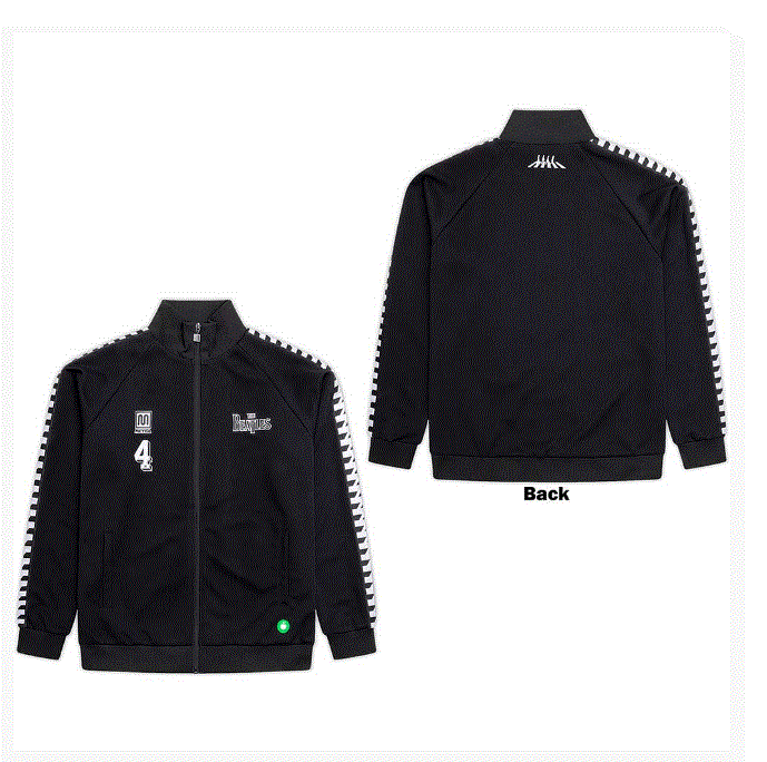 Rock Off - The Beatles 'Meyba Logos' Unisex Track Jacket
