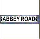 Gypsy Rose - The Beatles "Abbey Road" Metal Street Sign