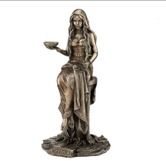 Unicorn Studio - Pythia Priestess Oracle of Delphi Statue