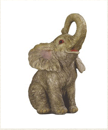 GSC - Elephant Sitting Statue