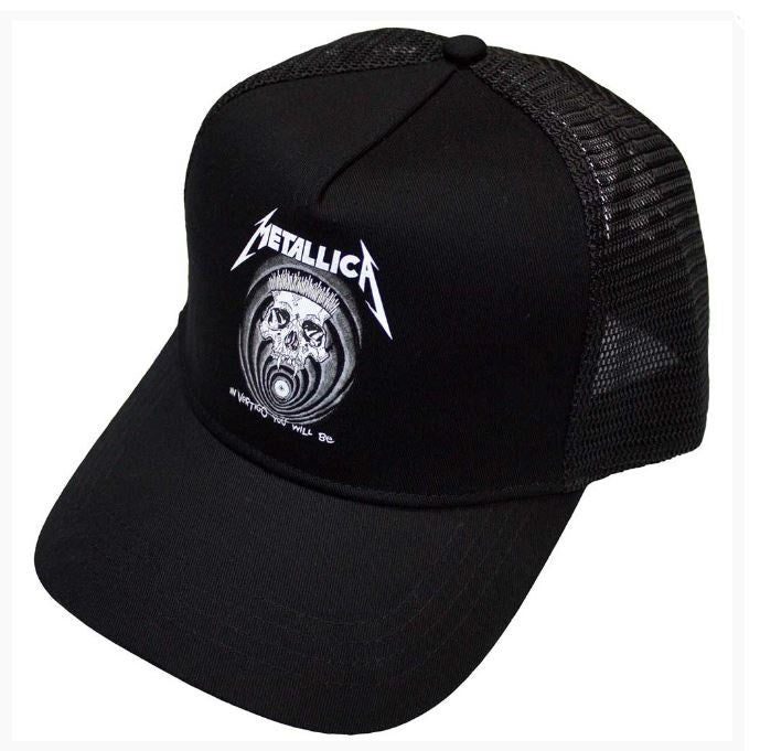 Metallica Unisex Mesh Back Cap - In Vertigo (Black)