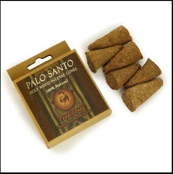 Palo Santo Holy Wood Incense Cones - Traditional