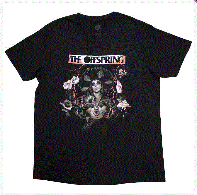 The Offspring Unisex T-Shirt - Gun Girl (Black)