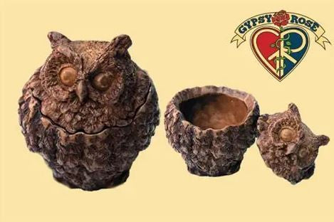 Gypsy Rose - Owl Jar 99570