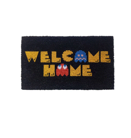 Pac-Man Welcome Home Doormat