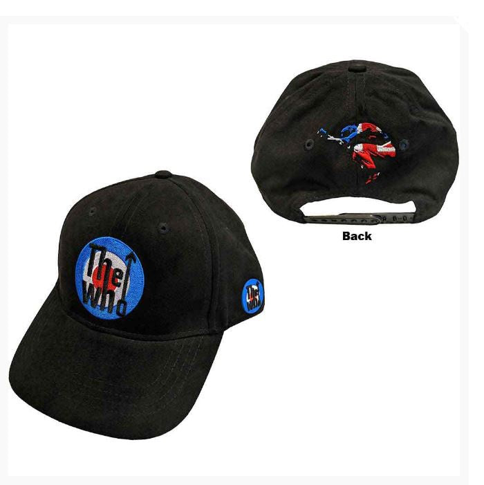 The Who Unisex Baseball Cap - Target & Leap (Black)