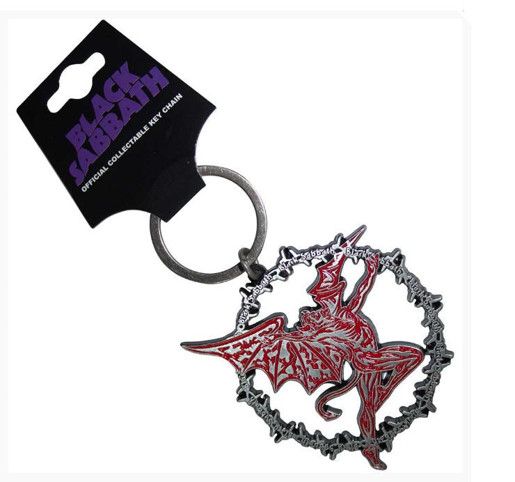 Black Sabbath Keychain - Daemon Ring