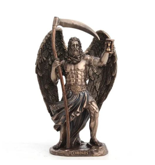 Chronos Greek Primordial God of Time Statue 78095