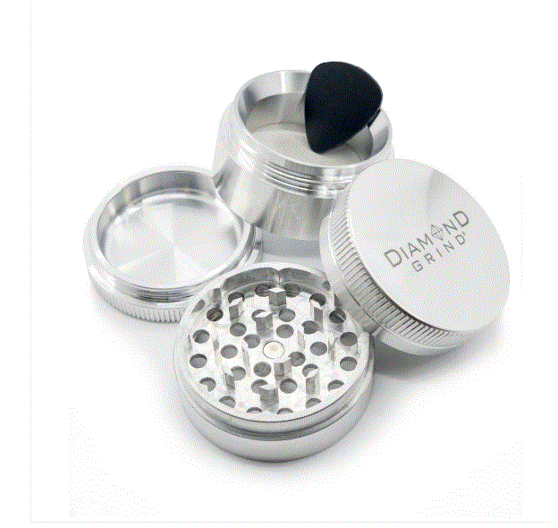 Diamond Grind - 56mm 4pc Anodized Grinder