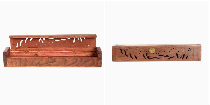 Sun & Moon 12" Incense Box