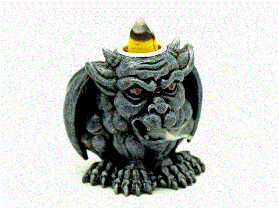 Fantasy Gifts - Gargoyle Back Flow Incense Burner