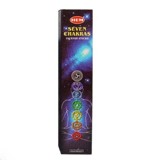 HEM Seven Chakras Incense Sticks 15grm