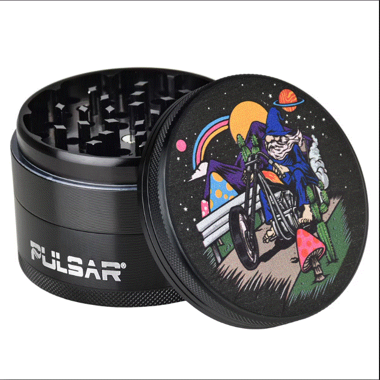 Pulsar Artist Series Grinder | Trippy Trip | 4pc | 2.5"