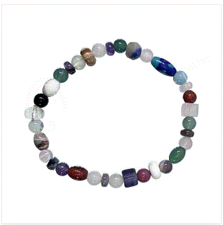 Oceanic - Mixed Gemstones & Shapes Beaded Bracelet