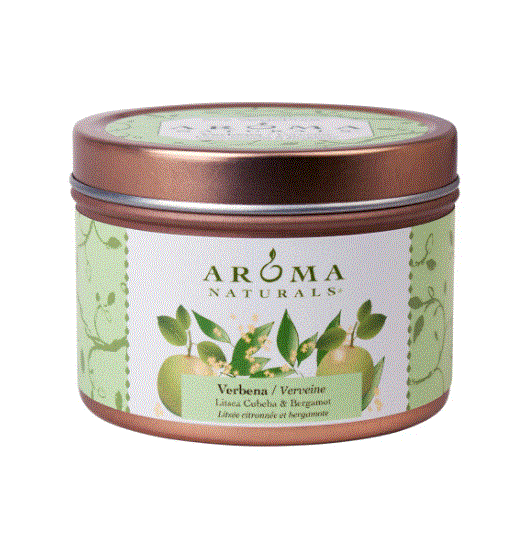 Aroma - Soy VegePure Travel Tin - Verbena