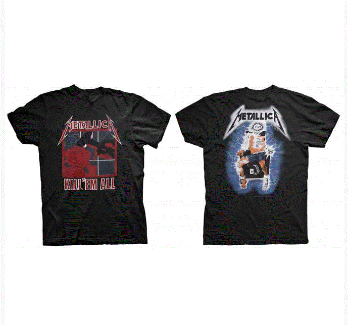 Rock Off - Metallica 'Kill 'Em All' Unisex T-Shirt