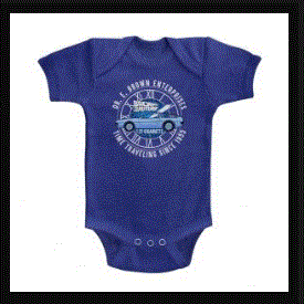 American - BTTF Dr. E Brown Enterprises Infant Onesie