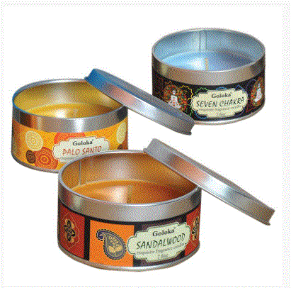 Goloka - Travel Tin Candle