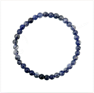 Oceanic - Iolite Gemstone Beaded Bracelet