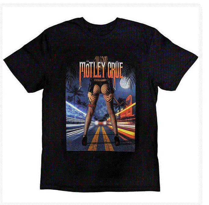 Rock Off - Motley Crue 'Miami' Unisex T-Shirt