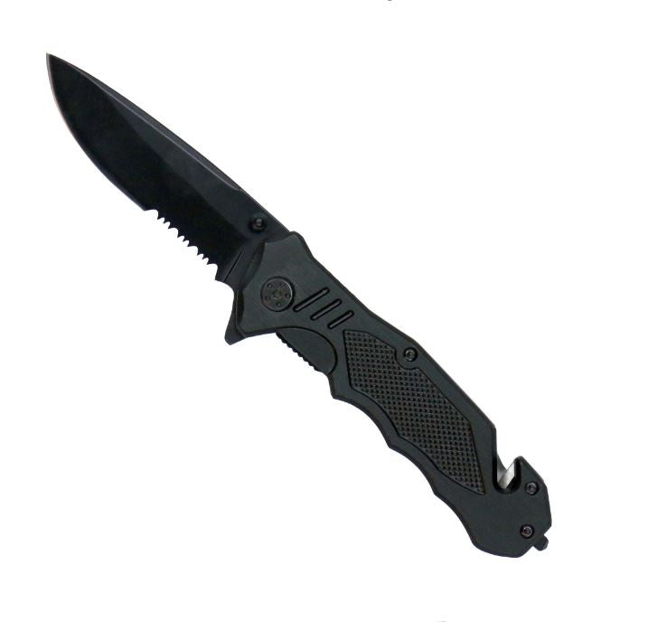 Hot Leathers - Quick Assist Rescue 3.5 Folding Knife
