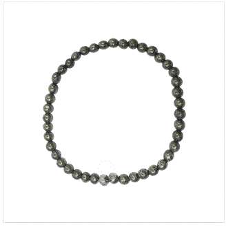 Oceanic - Pyrite Beaded Bracelet