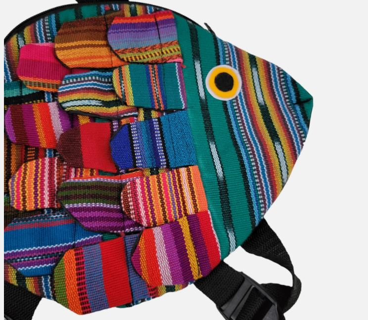 Guatemalan Fish Travel Purse