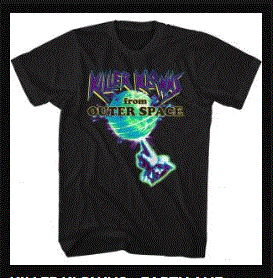 American - Killer Klowns Spinning Earth T-Shirt