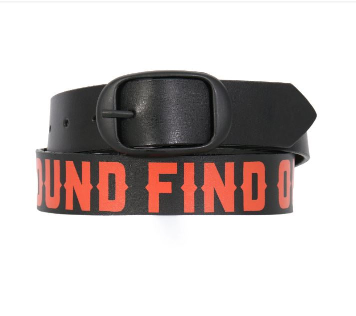 Hot Leathers - Leather "Fuck Around Find Out" Belt