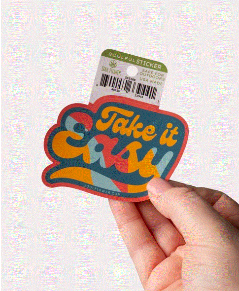 Soul Flower - Take it Easy Sticker