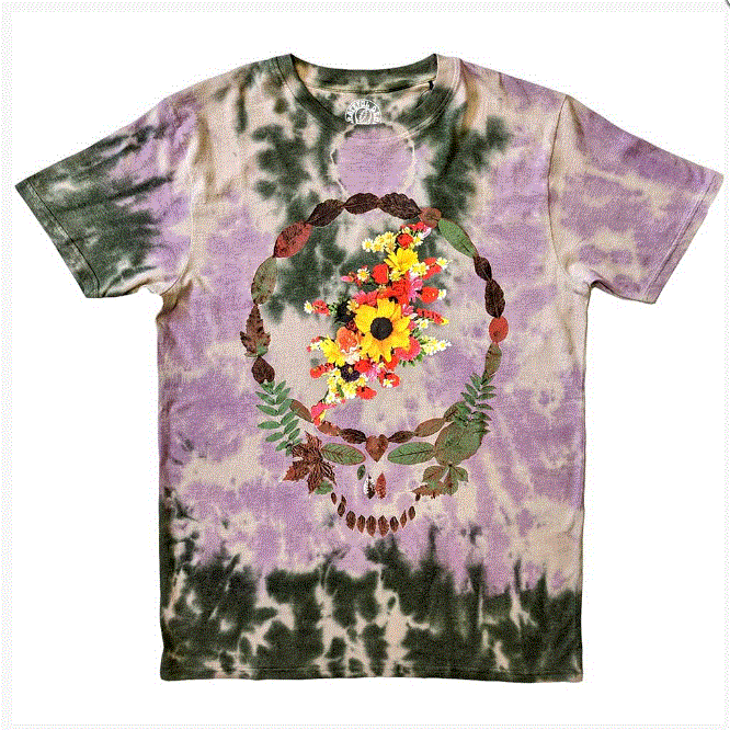 Grateful Dead Unisex T-Shirt - Dead Leaves & Bouquet (Wash Collection)