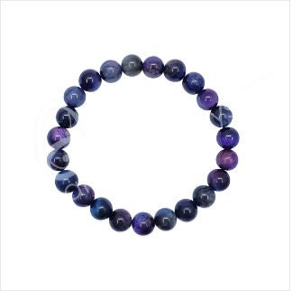 Rainbow Tigers Eye Beaded Bracelet