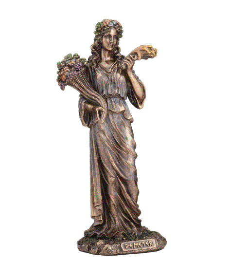 Demeter Greek Goddess Of The Harvest Statue 78105